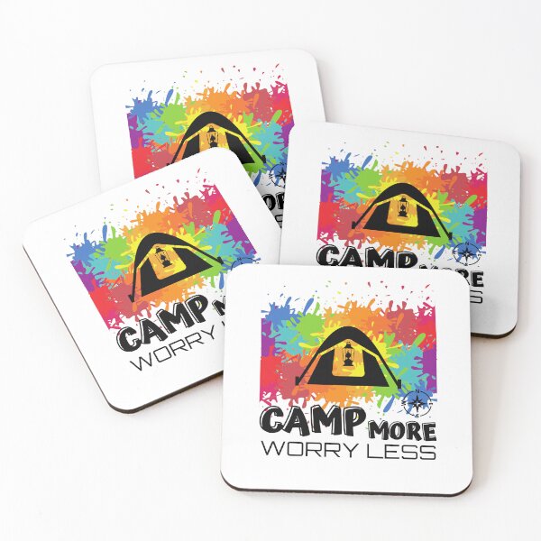 Item preview, Camp more worry less designed and sold by Spreading Smile.
