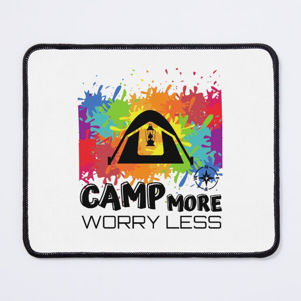 Item preview, Camp more worry less designed and sold by Spreading Smile.