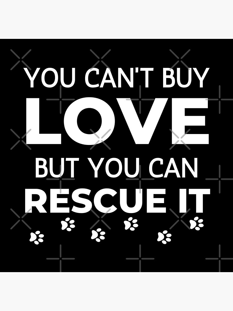 rescue-dog-quotes-poster-for-sale-by-doggo-world-redbubble