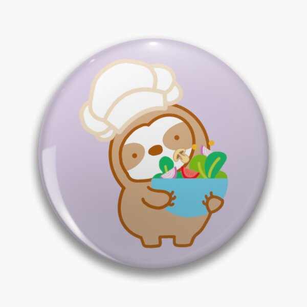 Item preview, Cute Salad Chef Sloth  designed and sold by theslothinme.