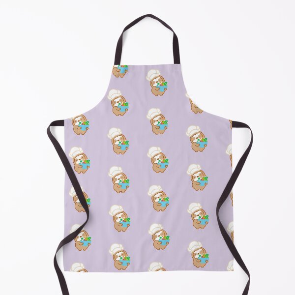 Item preview, Cute Salad Chef Sloth  designed and sold by theslothinme.