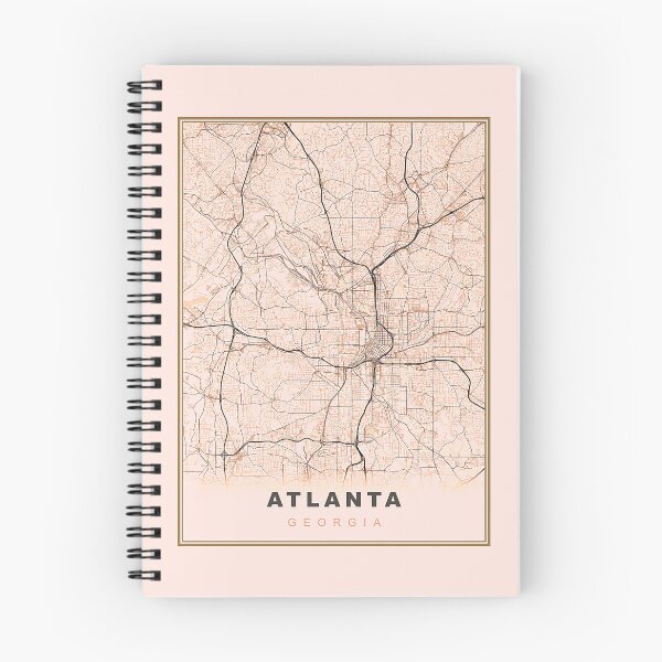 Item preview, Minimalist Atlanta Map designed and sold by Tamas Das.