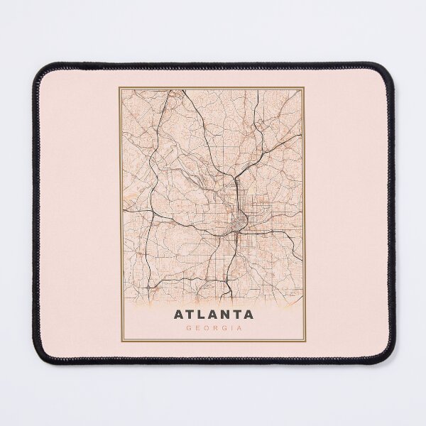 Item preview, Minimalist Atlanta Map designed and sold by Tamas Das.
