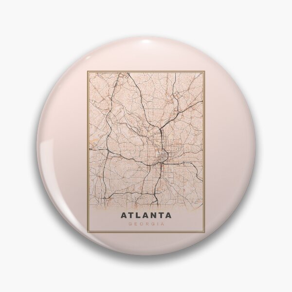 Item preview, Minimalist Atlanta Map designed and sold by Tamas Das.