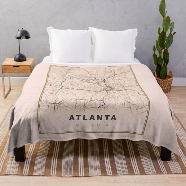 Item preview, Minimalist Atlanta Map designed and sold by Tamas Das.