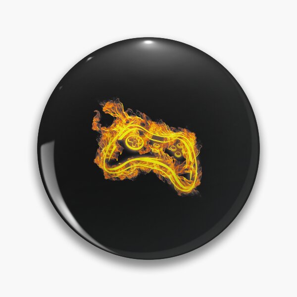 Item preview, Video Game Controller On Fire Video Gamer designed and sold by luciaaljudith.