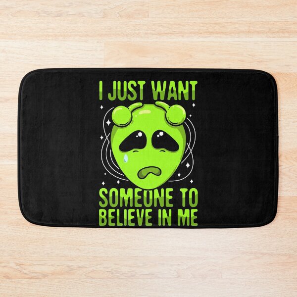 Item preview, I Just Want Someone To Believe In Me Green Alien designed and sold by wrestletoys.