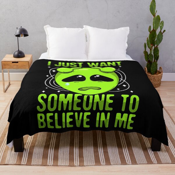 Item preview, I Just Want Someone To Believe In Me Green Alien designed and sold by wrestletoys.