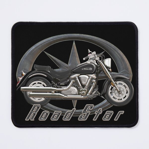 Item preview, Road Star XV 1700 black star designed and sold by KlaraBubble.