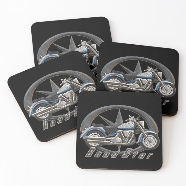Item preview, Road Star XV 1700 blue silver star designed and sold by KlaraBubble.