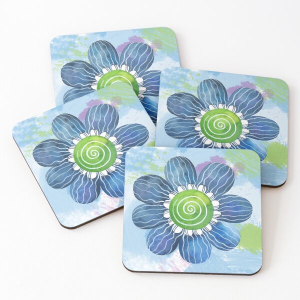 Item preview, Blue Whimsy designed and sold by ShelleyYlstArt.