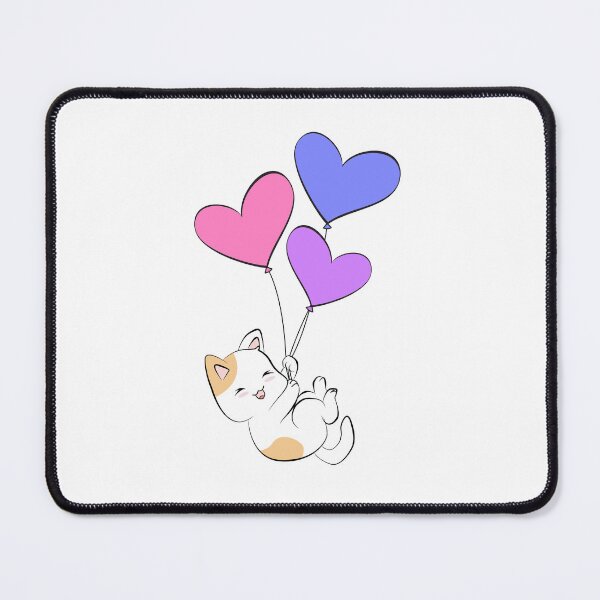 Item preview, Subtle Bisexual Purride Cat Balloons designed and sold by meicha.