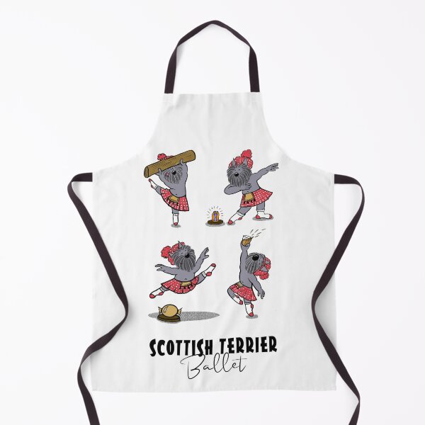 Item preview, Scottish Terrier Ballet - Fergus Dancing "Swan Loch" designed and sold by HalloMolly.