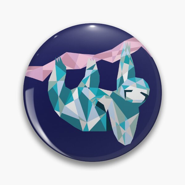 Item preview, geo sloth designed and sold by artinterrupted.
