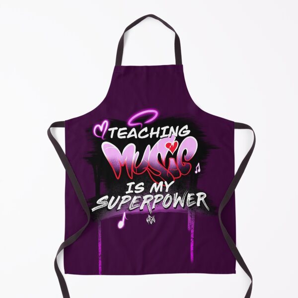 Item preview, Teaching Music is my Superpower designed and sold by CallmeKenrock.
