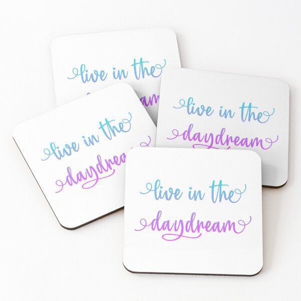 Item preview, live in the daydream - blue ombre designed and sold by SaySomethingUK.