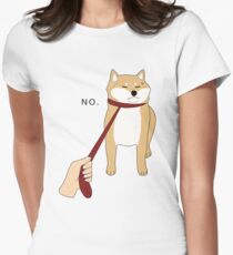 Shiba Inu No Fitted T-Shirt