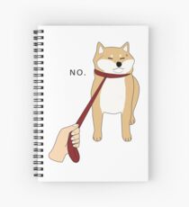 Shiba Inu No Spiral Notebook