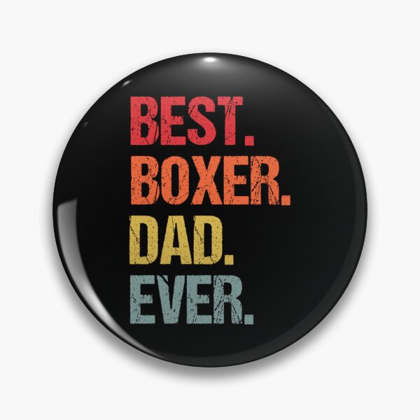 Item preview, Vintage Best Boxer Dad Ever Happy Fathers Day Funny Dog Lovers designed and sold by Louisa Kohler.