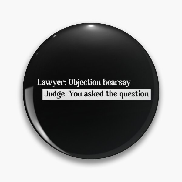 Aperçu de l'œuvre Objection, conception de t-shirt ouï-dire créée et vendue par Timelessbasics.