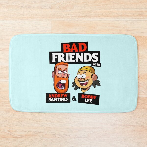 Artikelvorschau, BAD FRIENDS-PODCAST – BOBBY LEE – ANDREW SANTINO entworfen und verkauft von CoffeeCupCoter.