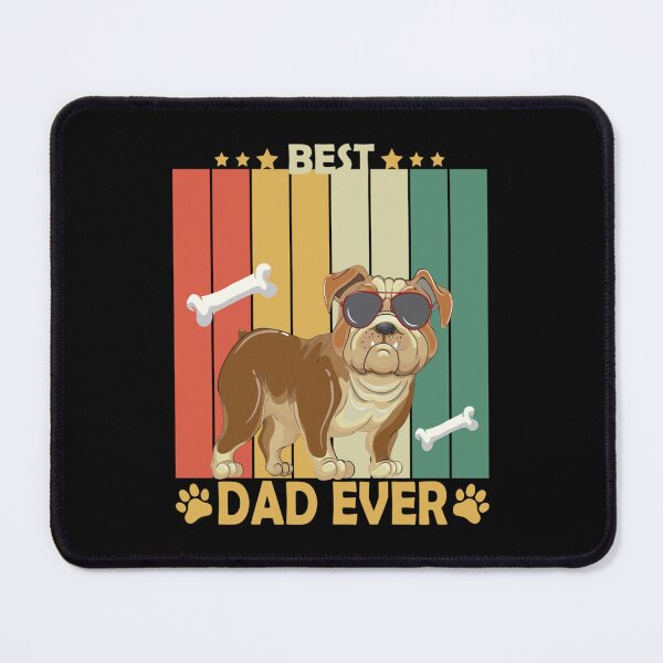 Item preview, Vintage Dog Dad Shirt Cool Father's Day Gift Retro designed and sold by Louisa Kohler.
