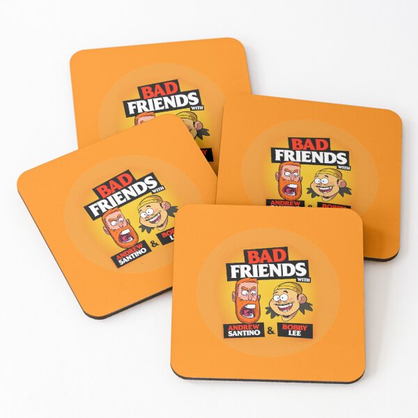 Item preview, Bad Friends designed and sold by CoffeeCupCoter.