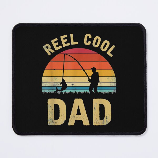 Item preview, Vintage Reel Cool DAD Fish Fishing Father's Day Gift designed and sold by Louisa Kohler.