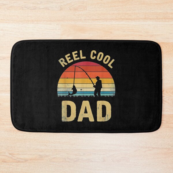 Item preview, Vintage Reel Cool DAD Fish Fishing Father's Day Gift designed and sold by Louisa Kohler.