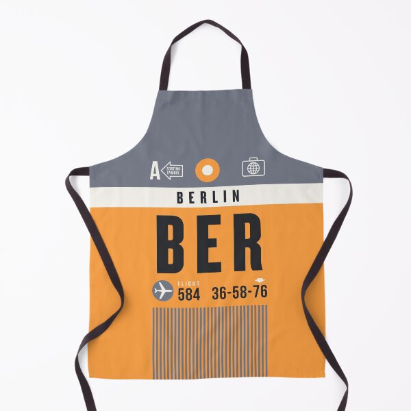 Artikelvorschau, Luggage Tag A - BER Berlin Germany entworfen und verkauft von VoodooCircus.