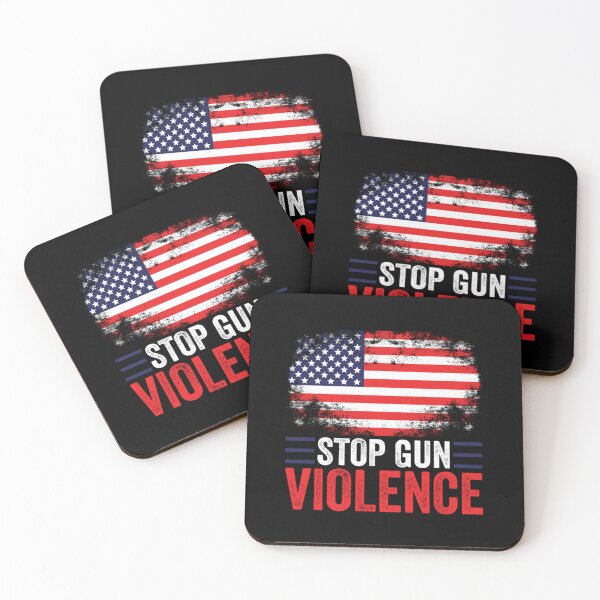 Item preview, Vintage Flag US Stop Gun Violence designed and sold by JamauDS.