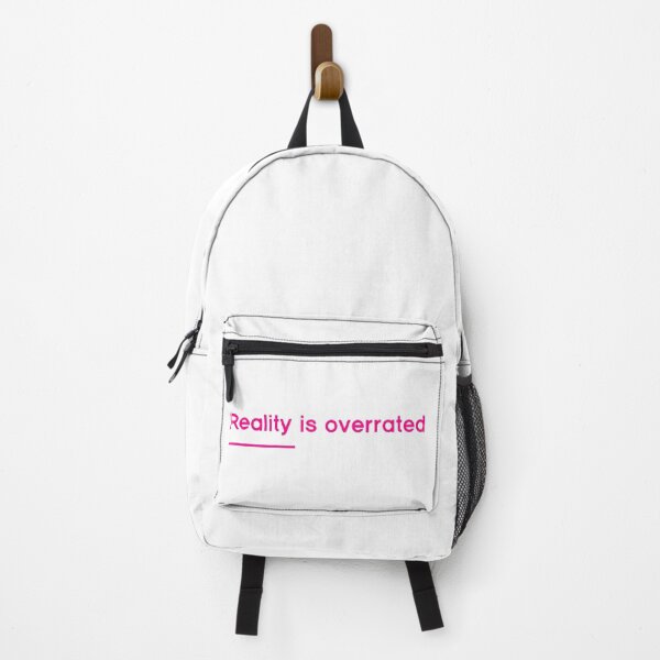 Item preview, Reality is overrated - hot pink designed and sold by SaySomethingUK.