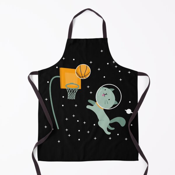 Item preview, Cat Astronaut Playing Basketball In Space designed and sold by Happy Puppy Print On Demand.