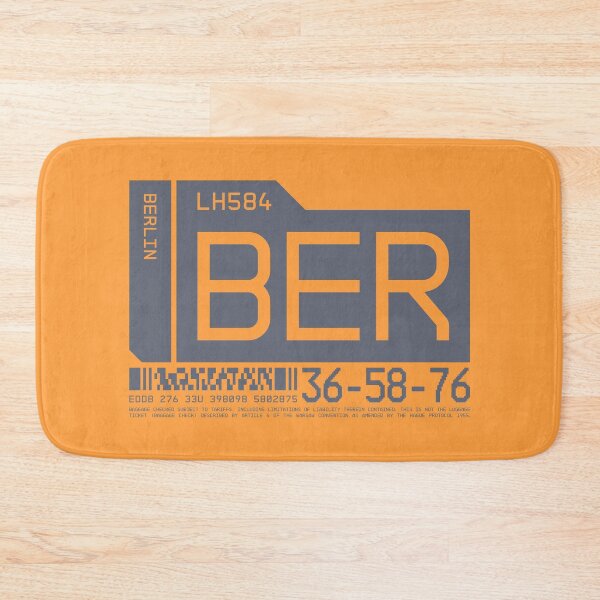 Item preview, Luggage Tag C - BER Berlin Germany designed and sold by VoodooCircus.