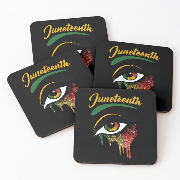 Item preview, Happy Juneteenth 1865 Bright Eyes Melanin Retro Black Pride designed and sold by quickydfbv46.