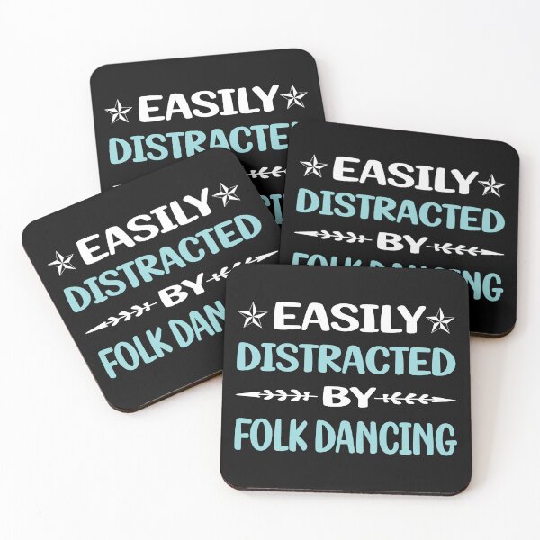 Item preview, Funny Easily Distracted Folk Dancing Dance Dancer designed and sold by robinnacallanyi.