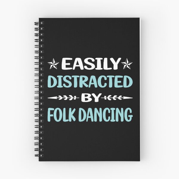 Item preview, Funny Easily Distracted Folk Dancing Dance Dancer designed and sold by robinnacallanyi.