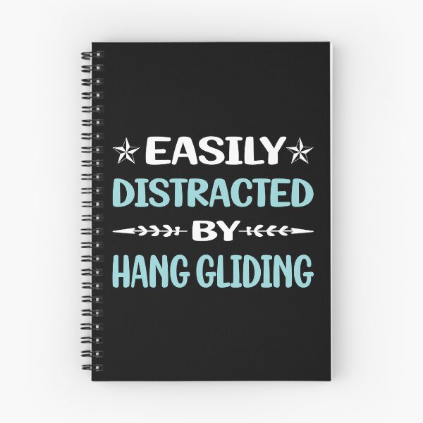 Item preview, Funny Easily Distracted Hang Gliding Glider designed and sold by robinnacallanyi.