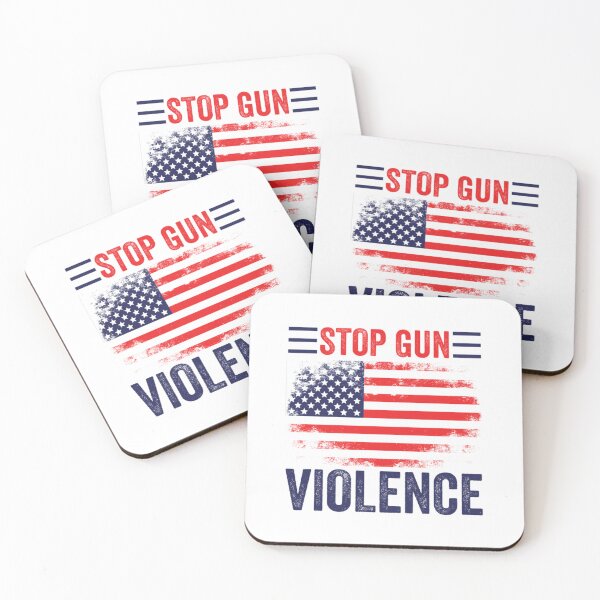 Item preview, Flag American Stop Gun Violence designed and sold by JamauDS.