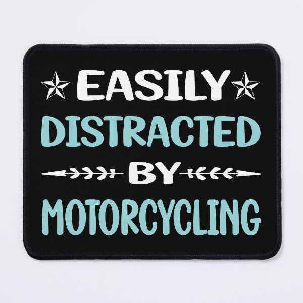 Item preview, Funny Easily Distracted Motorcycling Motorcycle Motorbike Motorbiker Biker designed and sold by robinnacallanyi.