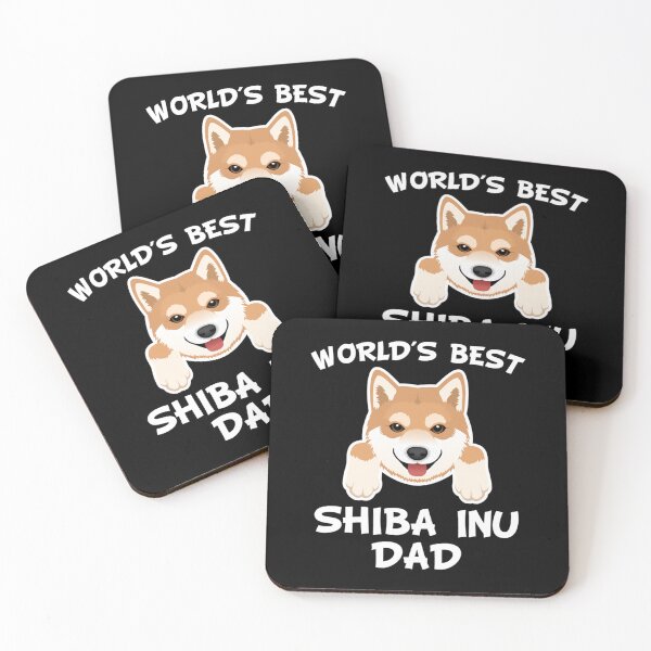 Item preview, World's Best Shiba Inu Dad designed and sold by Louisa Kohler.