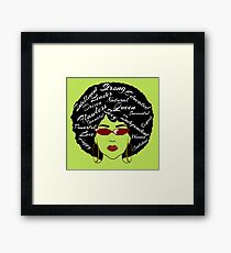 Natural Queen Framed Print