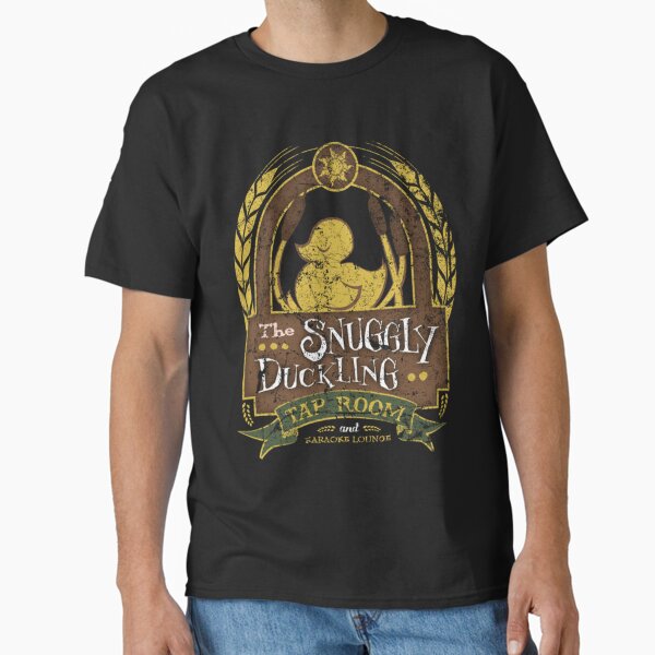 Vista previa del artículo con la obra «Camiseta EnredadosEl Patito Snuggly», diseñado y vendido por AranLord.