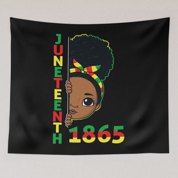 Item preview, Juneteenth Celebrating 1865 Brown Skin Princess Girls designed and sold by quickydfbv46.