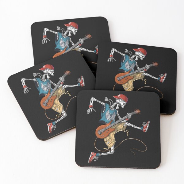 Item preview, Skeleton Metal Guitarist designed and sold by underheaven.