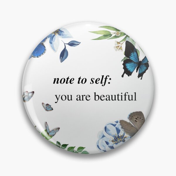 Item preview, Note to Self: You Are Beautiful designed and sold by Tee-Girl.