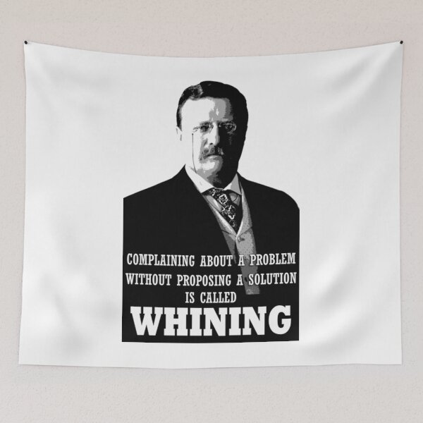 Item preview, Teddy Roosevelt T-ShirtTheodore Roosevelt Quote  designed and sold by AranLord.