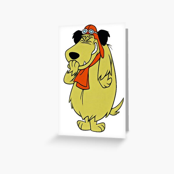 Muttley, Wacky Races, Retro Greeting Card
