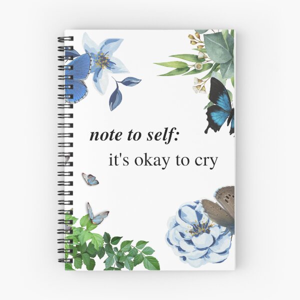Item preview, Note to Self: It's Okay To Cry designed and sold by Tee-Girl.
