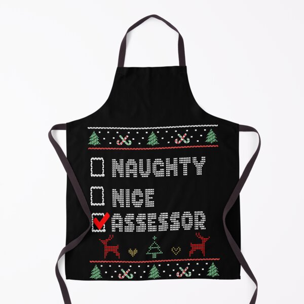 Item preview, Naughty Nice Assessor, Matching Christmas Group Pajama design designed and sold by Merchking1.